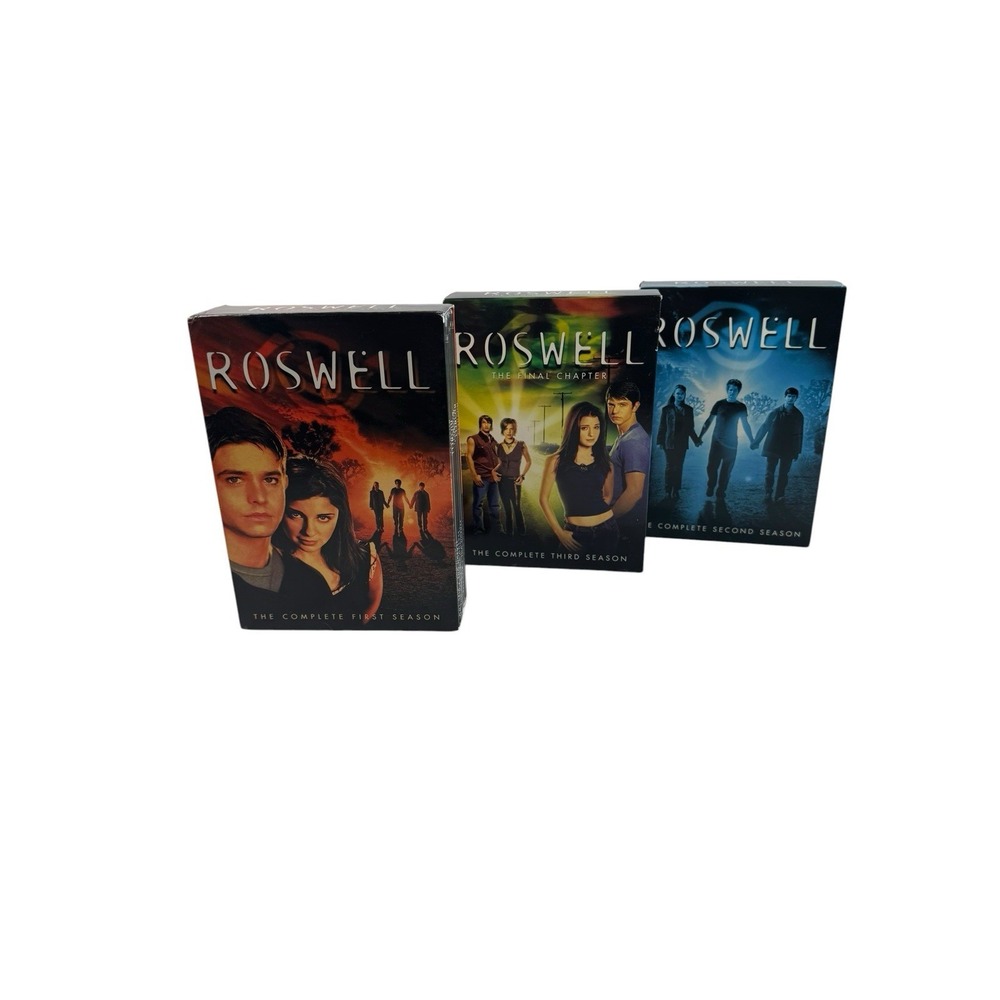 ROSWELL Complete Series DVD Lot Seasons 1-3 Sci-Fi Television TV Set